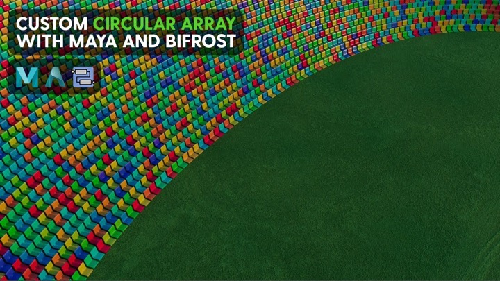Check Out This Bifrost Compound for Circular Arrays in Maya