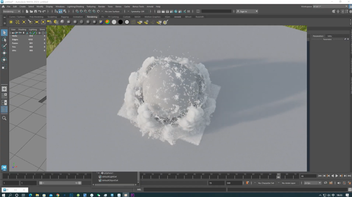 How to Create a Snow Effect With Bifrost and MPM