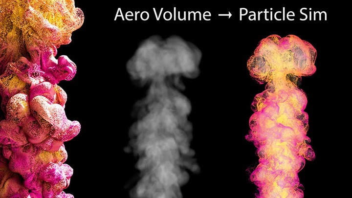 How to Use Animated Aero Volumes to Drive Particle Movements in Bifrost
