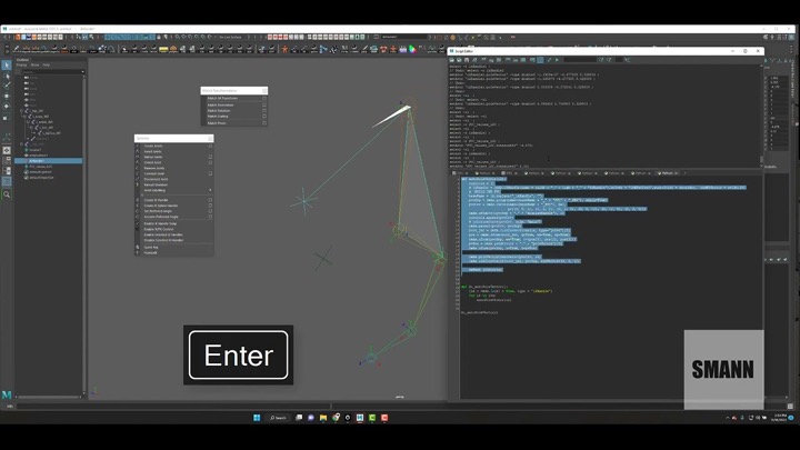 3 Ways to Set a Pole Vector Control Position in Maya