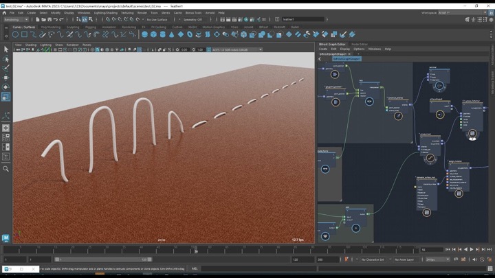 Check Out This Animated Stitching Effect Created in Bifrost