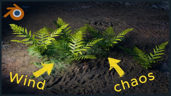 How to Animate Foliage on Cards With Geometry Nodes