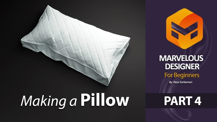 How to Make a Pillow With Marvelous Designer - Lesterbanks