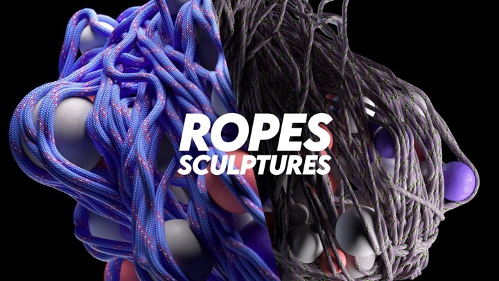 How to Create Braided Rope Sculptures in Cinema 4D