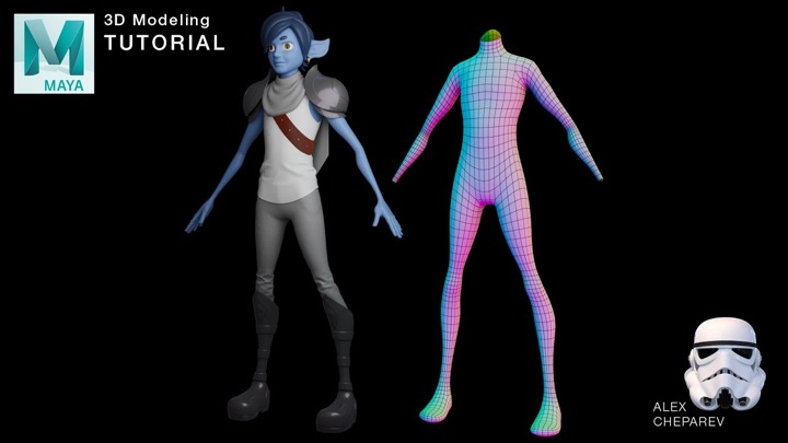 Check Out This Simple Approach to Building Characters in Maya