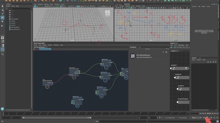 How to Build Bezier Curves With Bifrost in Maya