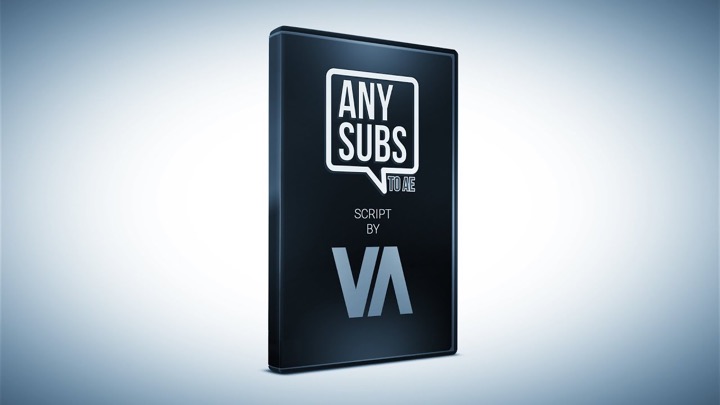 AnySubs Imports Subtitle Files Into After Effects With a Click