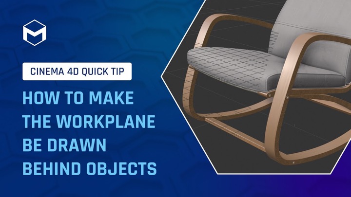 How to Always Have Objects in Front of the Workplane in Cinema 4D