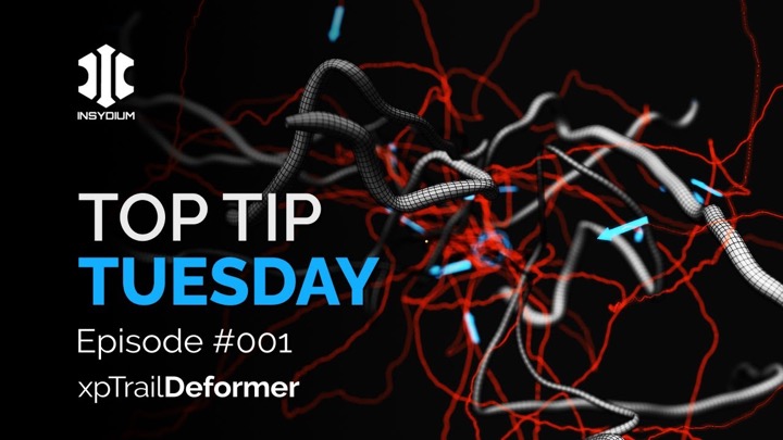 How to Animate X-Particles Trails With the xpTrailDeformer