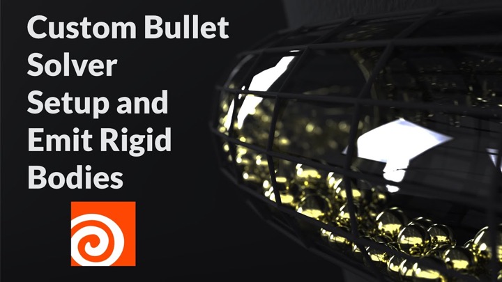 How to Make a Custom Bullet Solver in Houdini
