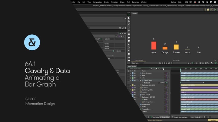 How to Animate a Bar Graph With Cavalry