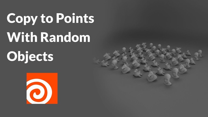 How to Copy to Points with Variants in Houdini