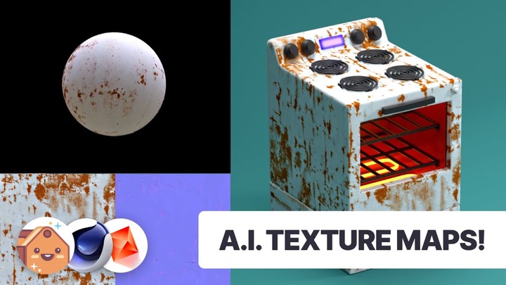 How to Create PBR Materials for C4D With Poly AI