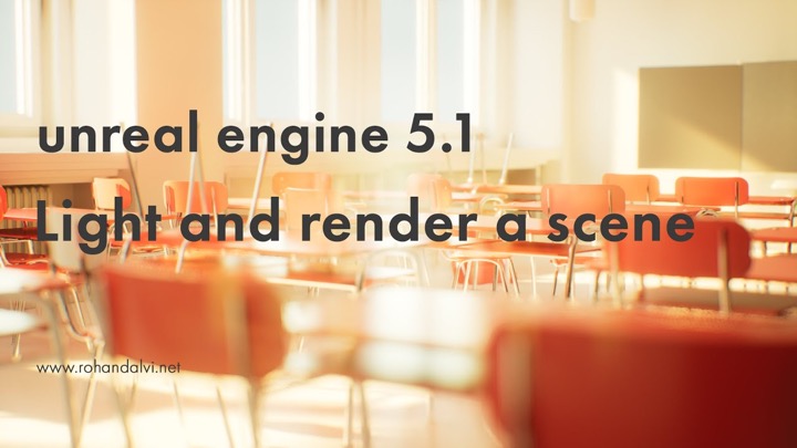 Lighting an Indoor Scene With Lumen in Unreal Engine