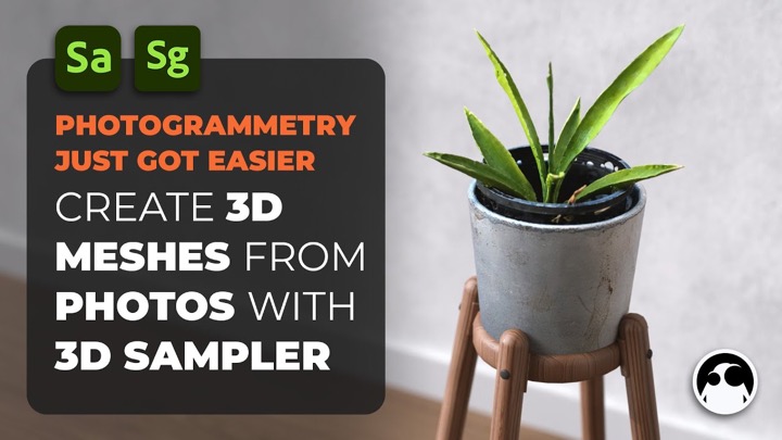 Working With Photogrammetry in Substance 3D Sampler
