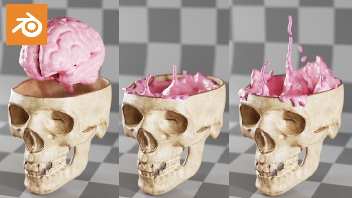 How to Make a Simple Liquid Simulation With Blender