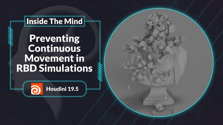 How to Stop RBD Sims Moving Forever in Houdini
