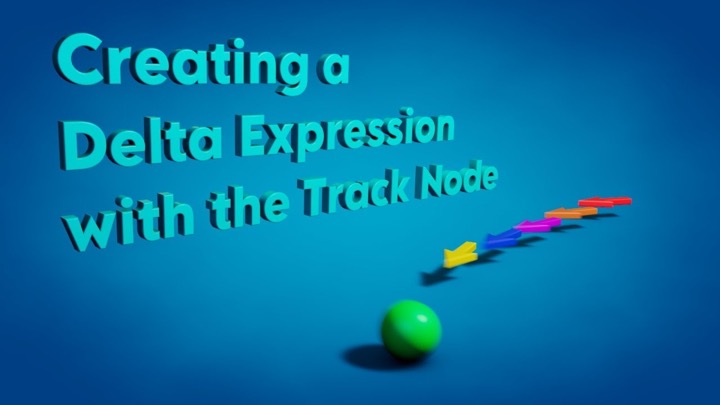 How to Create Delay Effects Using a Delta Expression in Xpresso