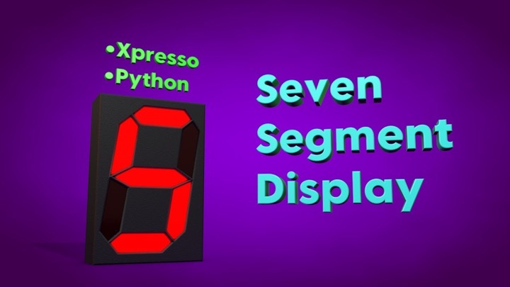 How to Make a Seven-Segment Numeric Countdown With Cinema 4D