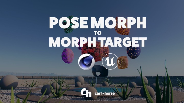 Going from C4Ds Pose Morph to Unreal Morph Targets
