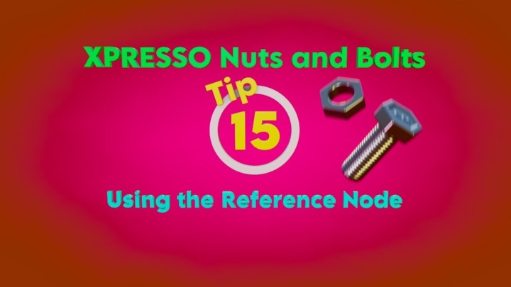 Working With the Reference Node in C4D Xpresso