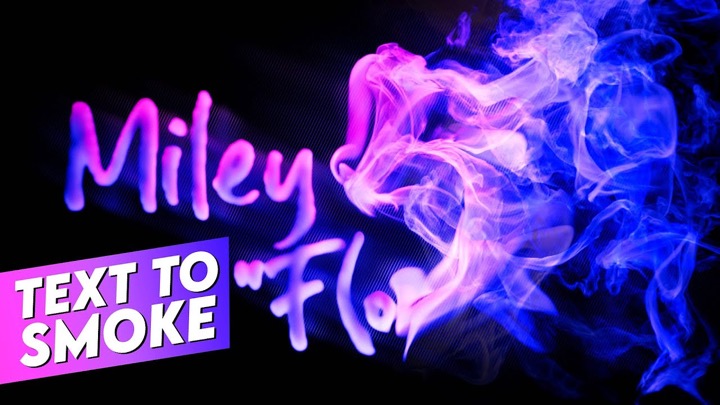 Turn Type into Smoke With Cinema 4D Pyro