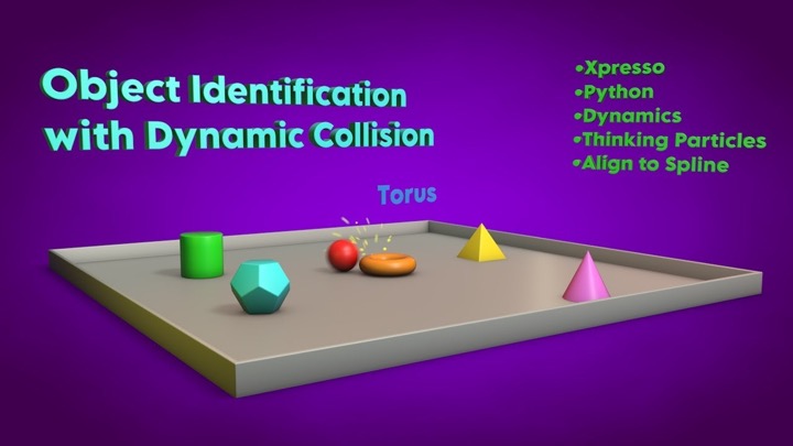 How to Identify Objects Through Dynamic Collision using Xpresso