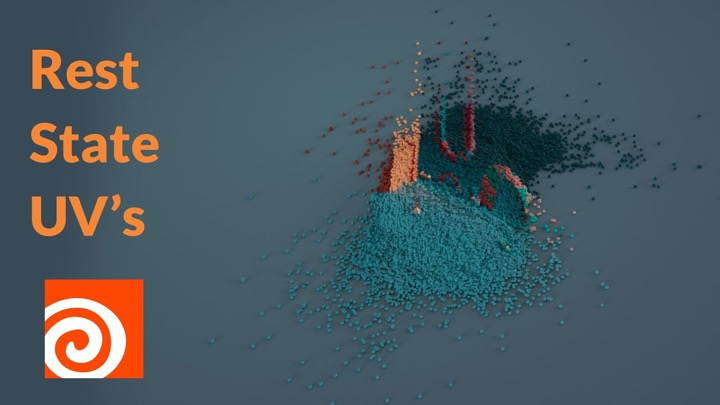 Working With Rest State UVs for Morphs in Houdini