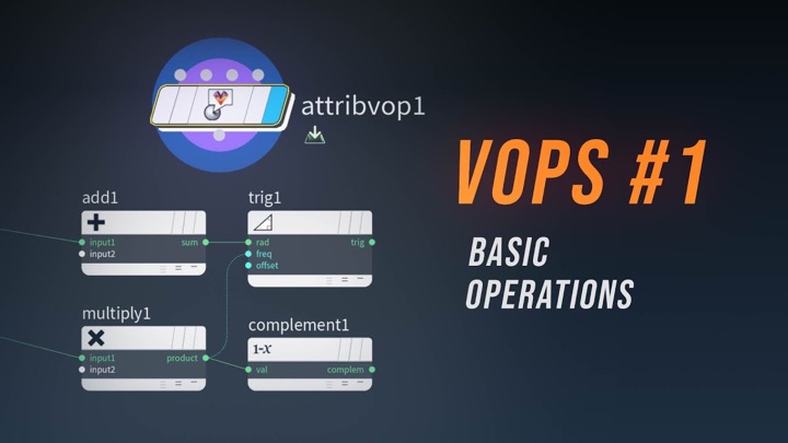 A Beginner Guide and Introduction to VOPs in Houdini