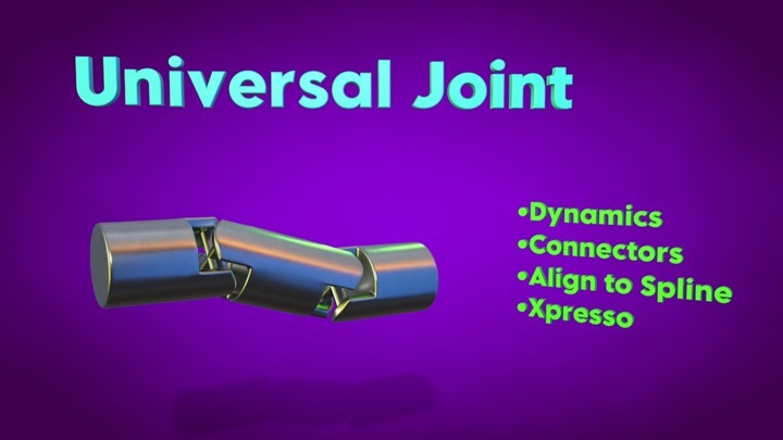 How to Make a Working Universal Joint in Cinema 4D - Lesterbanks