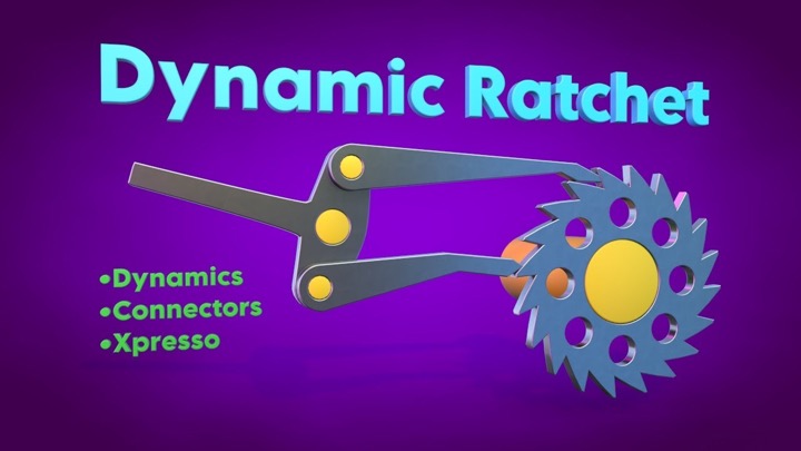 How to Make and Animate a Dynamic Ratchet With Cinema 4D