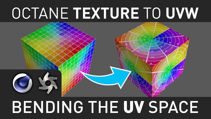 Working With the Octane Texture to UVW Node in Cinema 4D