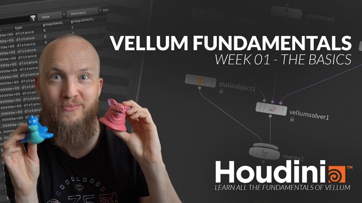 An Introduction to Vellum and Vellum Fundamentals in Houdini