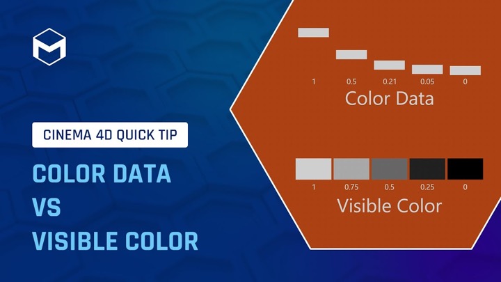 Working With Visible Color and Color as Data for Mograph in Cinema 4D