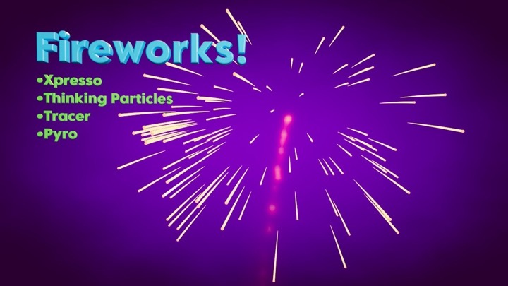 How to Make Fireworks in Cinema 4D With Pyro and a Tracer