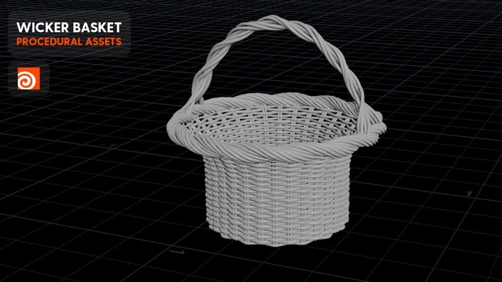 How to Make a Woven Basket Procedurally With Houdini