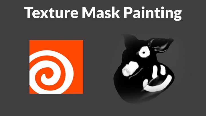 How to Create Masks in the Houdini Viewport by Painting in Texture Space