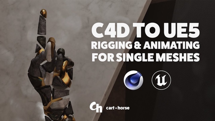 How to Create Simple Single-Mesh Rigs in Cinema 4D for Unreal Engine