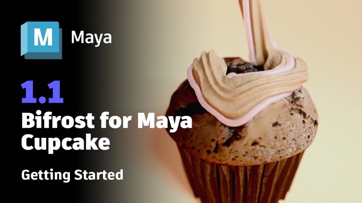 How to Simulate Icing on a Cupcake With Bifrost in Maya