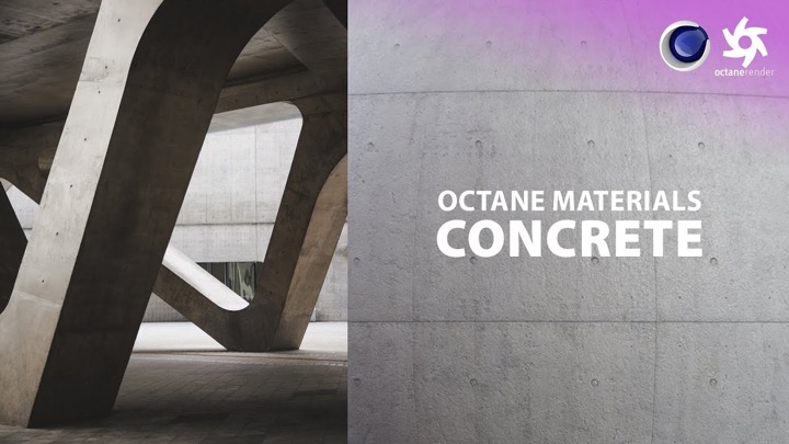 How to Create Realistic Concrete With Octane in Cinema 4D