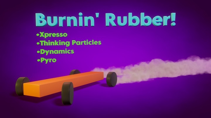 How to Create a Tire Burnout Simulation With Cinema 4D