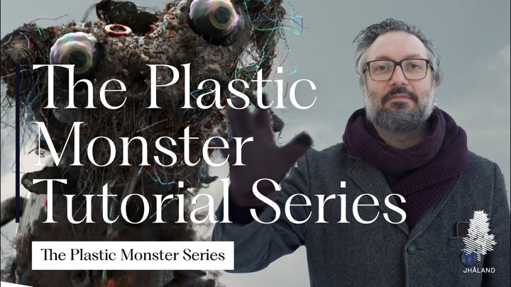 How to Make a Plastic Garbage Monster VFX Shot With C4D