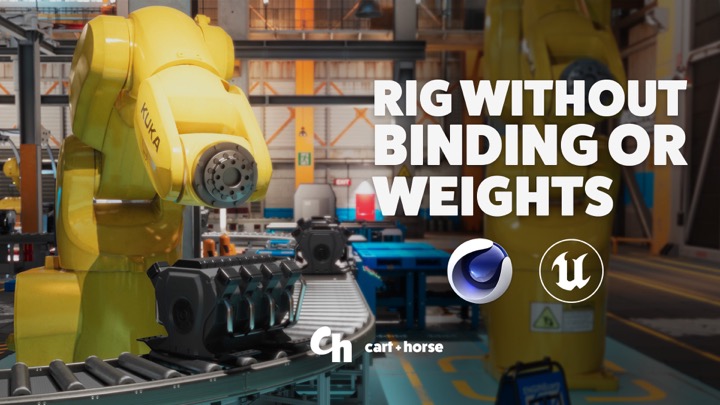 How to Rig a Robot Arm in Cinema 4D for Unreal's Control Rig