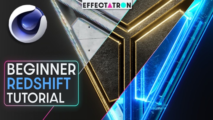 An Easy Way to Create Glowing Edges With Redshift and Cinema 4D