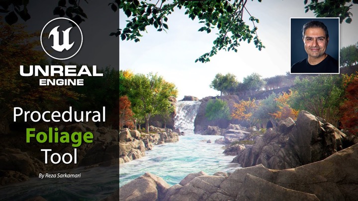 Working With the Procedural Foliage Tool in Unreal Engine