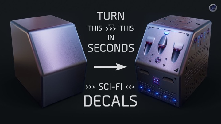 How to Create Modeling Decals in Cinema 4D