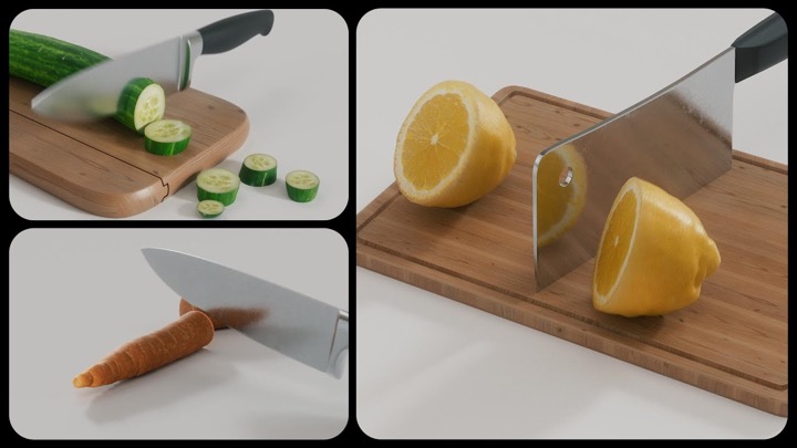 How to Cut or Chop Objects With Dynamics in Cinema 4D