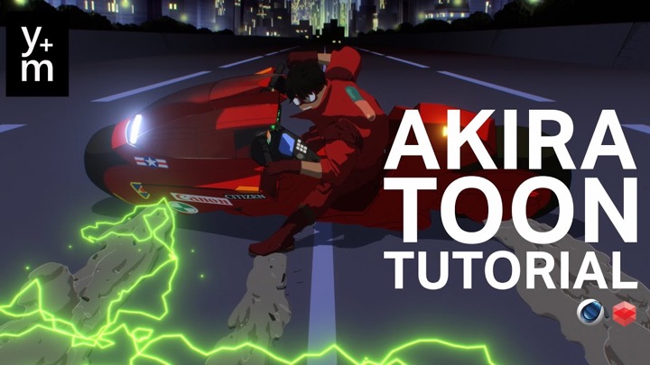 How to Recreate the Akira Bike Slide With C4D, Redshift, and the YMA Toon Shader
