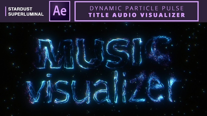 Make a Dynamic Particle Audio Visualizer in After Effects With Stardust