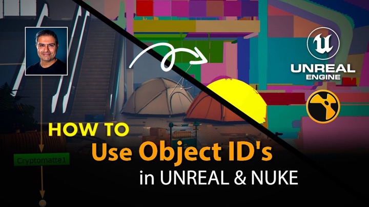 Working With Cryptomattes and Object IDs in Unreal Engine